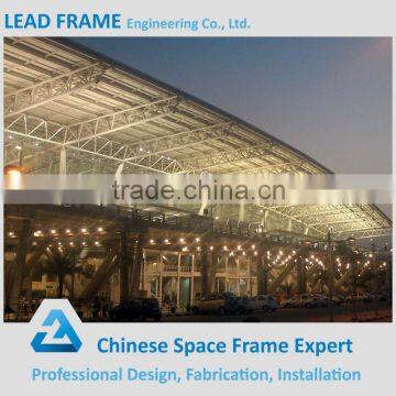 Prefabricated space frame structure airport construction