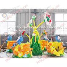 Guangdong Zhongshan Tai Le Play Children Indoor and Outdoor Small and Medium-sized Rotating Rotating Revolution Coffee Cup Whirling Honey Pot Small Bee Classic Amusement Equipment photo-5