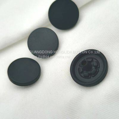 HLD Button Factory Wholesale 24L colorful dyed spring snap button for garment