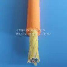 Dual isolation 22/24/23AWG shielded zero buoyancy cable 4/6/8/10 core Kevlar tensile underwater cable