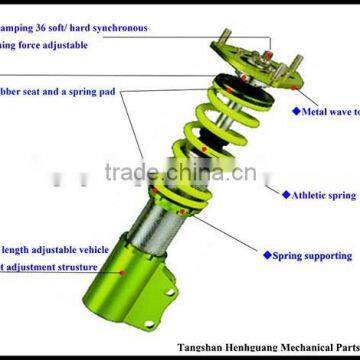 High quality Adjustablee shock absorber with 36 Step Damper