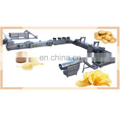 Fully Automatic Frozen French Fries Production Line Fresh Potato Chips Making Machine Price For Factory photo-2