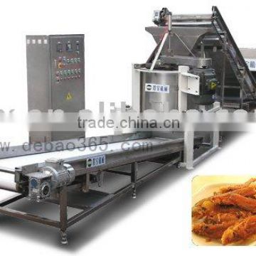 frying process line for fish