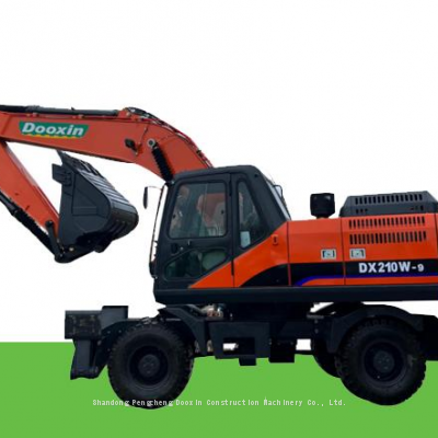 wheel excavator of type DX 210W-9