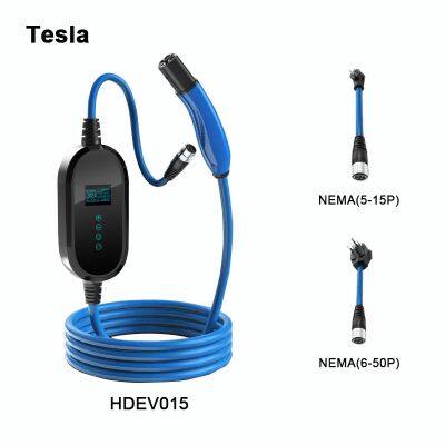 Portable Ev Charger,With Adjustable NEMA(6-50P) Plugs ,For Electronic, General-purpose, Home, Industrial, Power HDEV015 photo-3