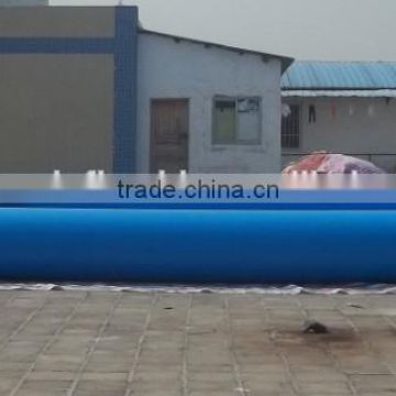 Commercial 0.6mm pvc tarpaulin blue inflatable pvc swimming pool