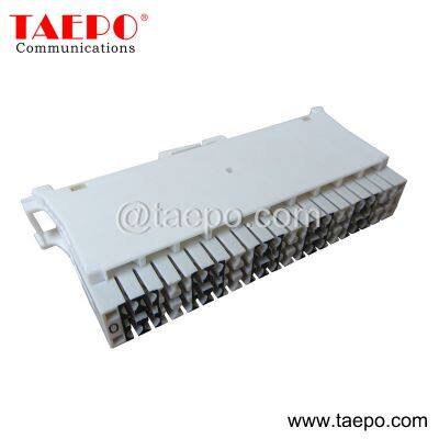 Sample Free 10 pairs switching module with wire guide and earth bar with REACH Test Report from China Factory TAEPO