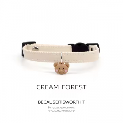 Hot Selling New Design Luxury Leather Custom Name ID Personalized Dog Cat Accessories Collar Jewelry photo-2