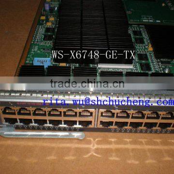 48 port SFP switch cisco sfp module price WS-X6748-GE-TX=