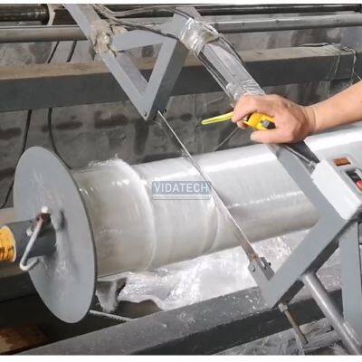 Automatic Roll Cutter Machine for Fiberglass