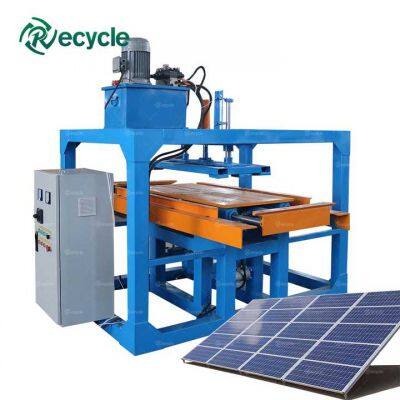 Solar Panel Aluminum Frame De-framing Removal Machine Solar Panel J-box and Frame Remove Machine photo-5