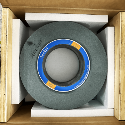 Taiwan Anchor 18-Type GC Green Silicon Carbide Centerless Grinding Wheel 455*205*228.6mm for Precision Grinding
