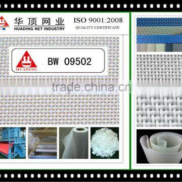 polyester fabric for nonwoven cloth forming