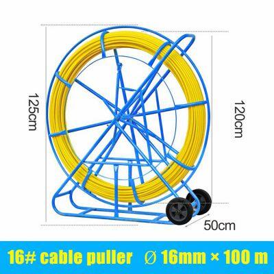 Outdoor Electrician Fiberglass Wire - Passing Tool, Cable - Pulling Device for Pipe - Penetration, Pipeline Unclogging and Network Cable Thread