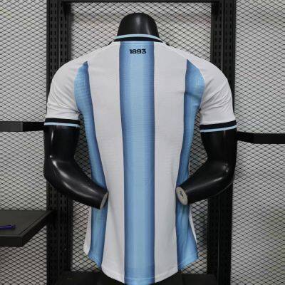 2627 Argentina Jersey No. 10 Messi Football Jersey Short Sleeve Player Version Jersey for USA, Canada, Mexico World Cup photo-2