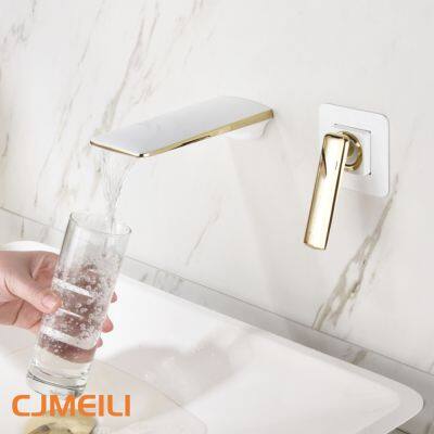 Bathroom Basin Facuet,mixer Tap,brass Waterfall Set