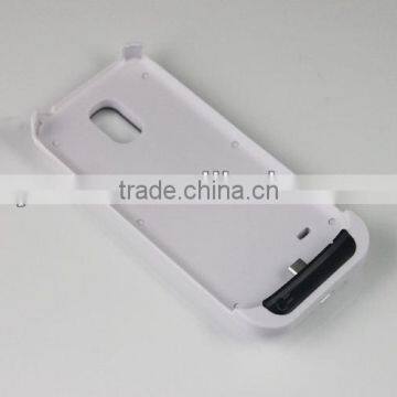 For Samsung Galaxy S4 mini external backup power bank battery charger cover case 2600 mAh