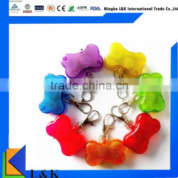 wholesale mini led custom keychain, colorful led flashlight