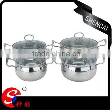 Kitchen Accessories Wholesale Stainless Steel Cooking Pot Set