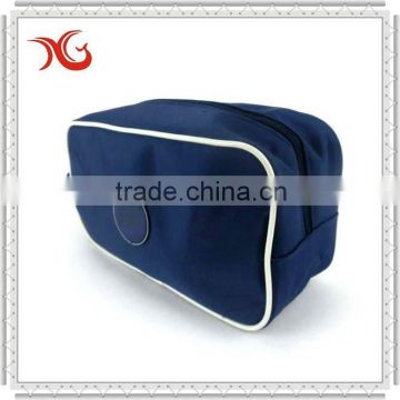 Traditional microfiber cosmetic bag for men