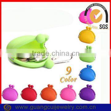 Fashion silicone coin purse