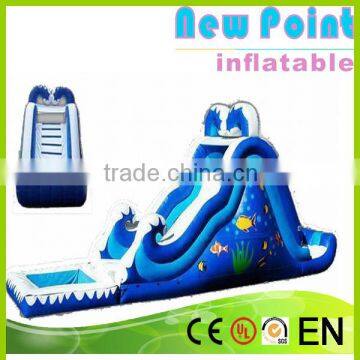 New Point inflatable water slides for summer,customize inflatable slide outdoor,inflatable water slides for kids