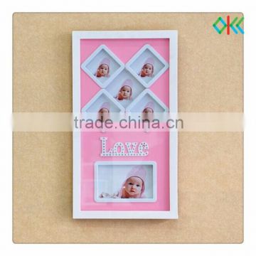 fine art plastic material baby picture frame