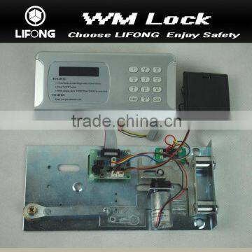 Safe lock mechanism with motor