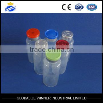 15ml clear tubular glass vial