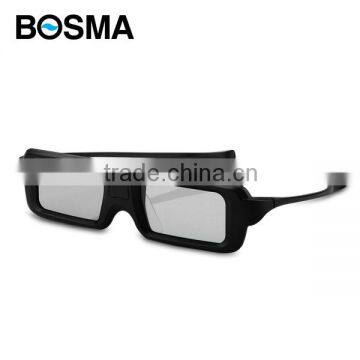 Active Shutter 3D Glasses Support Infared and Blueth Signal for /sony/ChangHong/ Samsung// LG/ PANASONIC 3D TVS photo-2