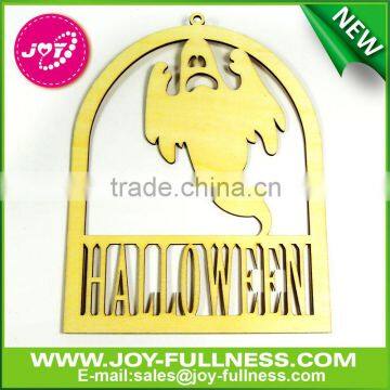 Decorative HALLOWEEN GHOST design wooden art and CRAFT