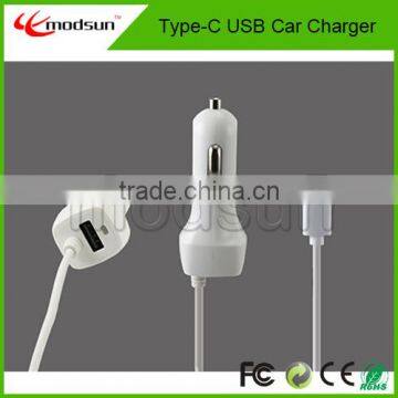 New arrival Type C USB Car Charger for mobile phone