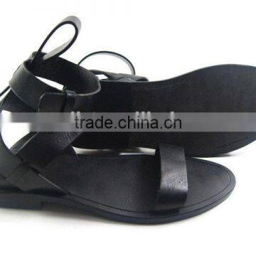 Black Color Sandals Shoes Comfortable Non Slip Shoes 2014 Fashion Women Casual Shoes With Straps photo-2