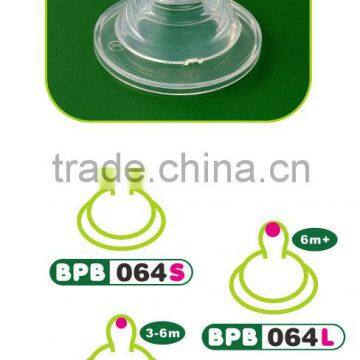 transparent silicone baby nipple