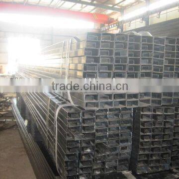 hot dip galvanized rectangular steel tube