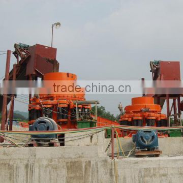 Stationary /Mobile Stone Crushing Plant With Production Capacity 50-500t/h