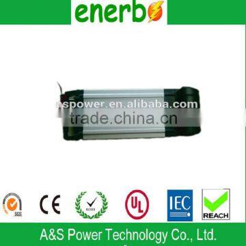 Custom available LiFePO4 battery 24V,10A e-bike rechargeable 24V battery