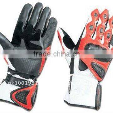 motorbike leather gloves