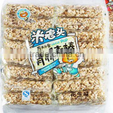 Uncle Pop snack 400g peanut flavor highland barley wheat crackers