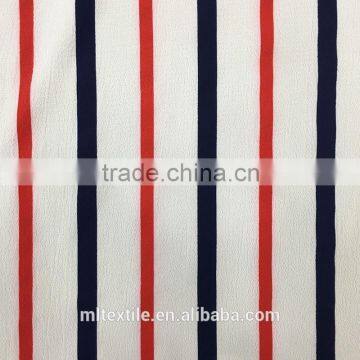 Polyester Chiffon Stripe Fabric/shirt Fabric photo-3
