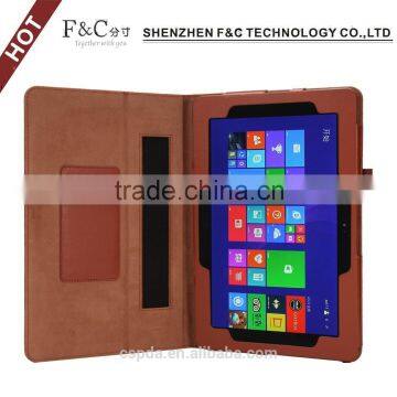 Premium pu Leather Cover Case for ASUS Transformer Book T100 Chi,10.1 Inch Tablet Case for ASUS T100 With Stand photo-3