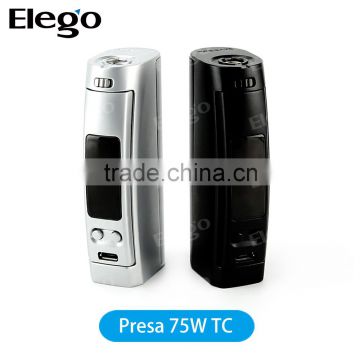 Elego WISMEC Presa 75W TC Mod Fit Cyclone Subohm Tank, HydraTank, Aspire Triton 2 Tank WISMEC Presa 75W TC mod