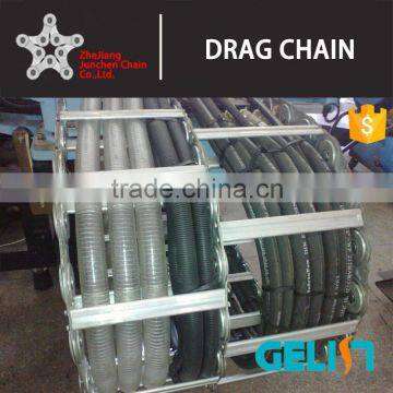 TLG Galvanized Steel Wire Carrier Electric Cnc Cable Drag Protection Chain photo-3
