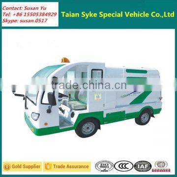 2 Passenger Small Electric Rubbish Collection Truck Made in China