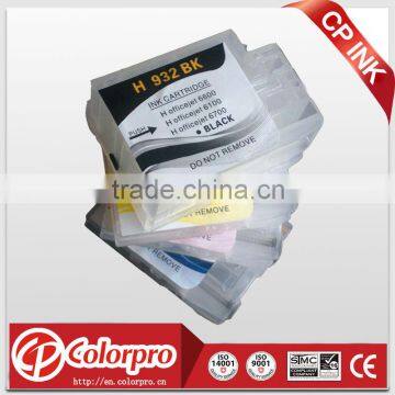 932/933 refill ink cartridge for hp officejet 7110 for hp932/933 refillable cartridge