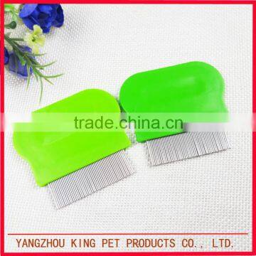 Stainless Steel Cat Metal Hair Product Plastic Dog Pet Products Comb