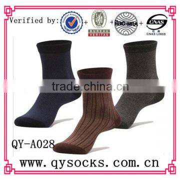 men's cotton socks/ crew socks combed cotton custom man socks