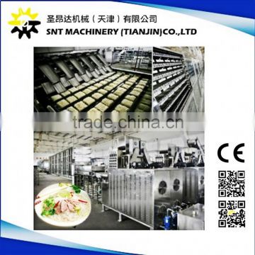 Smart continuous automatic iextruding nstant rice noodle production line/instant rice vermicelli making machine