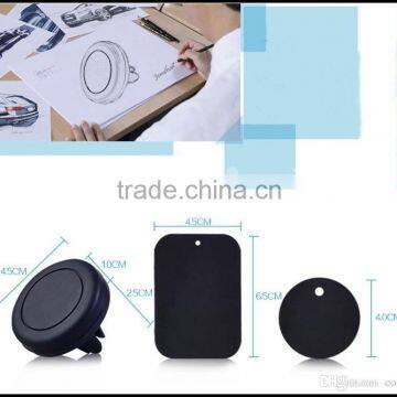 Cheap Hot Sale Magnets Bracket Universal Magnetic Car Air Vent Holder Outlet Mount Cell Phone Mounts For IPhone Samsung photo-2
