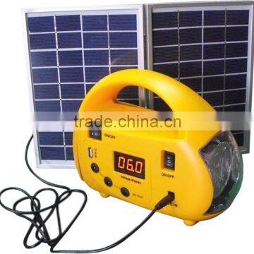 10w mini portable solar systems with multifunction,portable solar power system